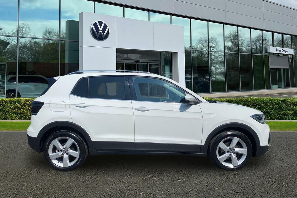 Volkswagen T-Cross 1.5 Tsi Evo Sel Dsg White #4