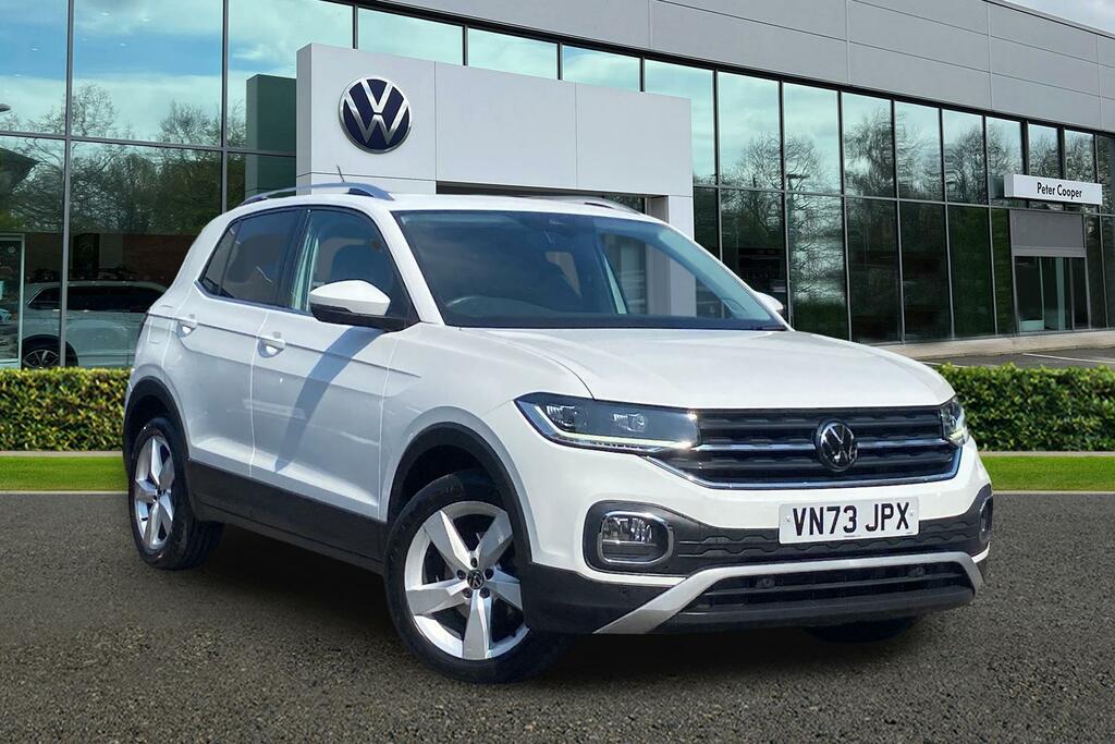 Volkswagen T-Cross 1.5 Tsi Evo Sel Dsg White