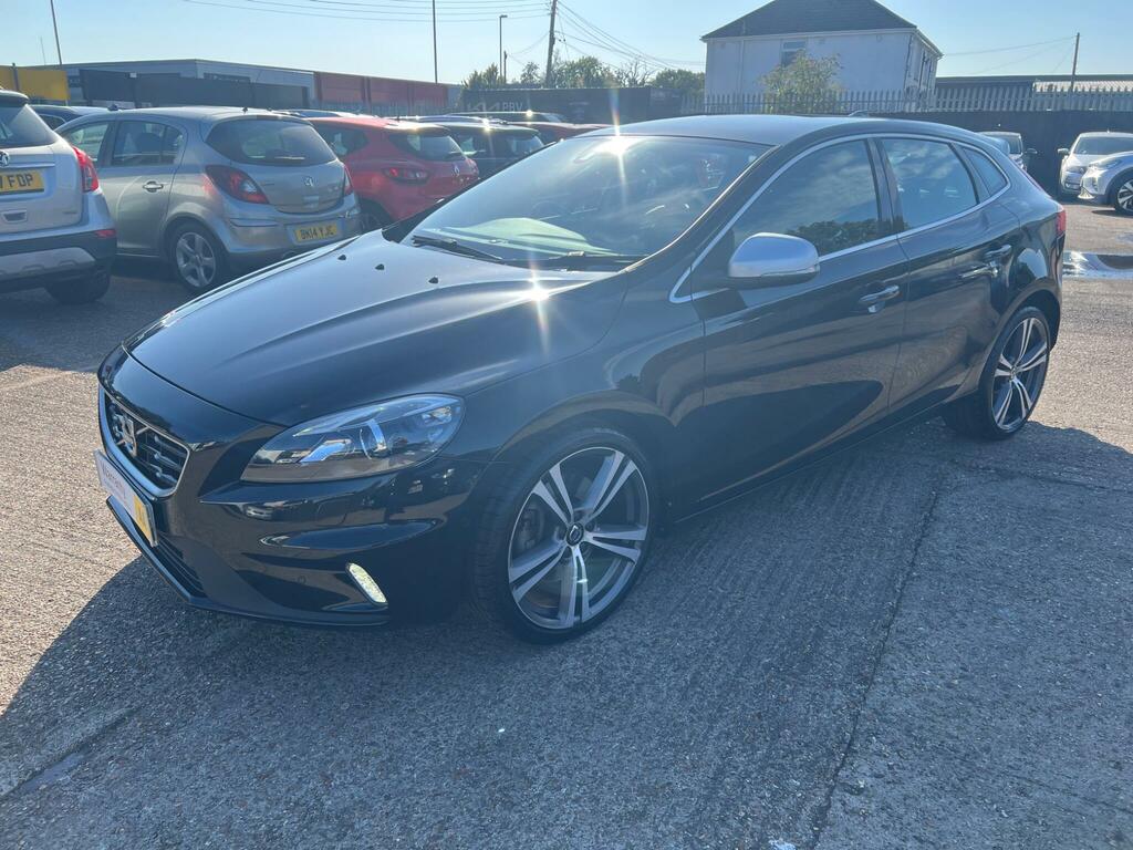 Volvo V40 2.0 D4 R-design Lux Nav Euro 6 Ss Black #4