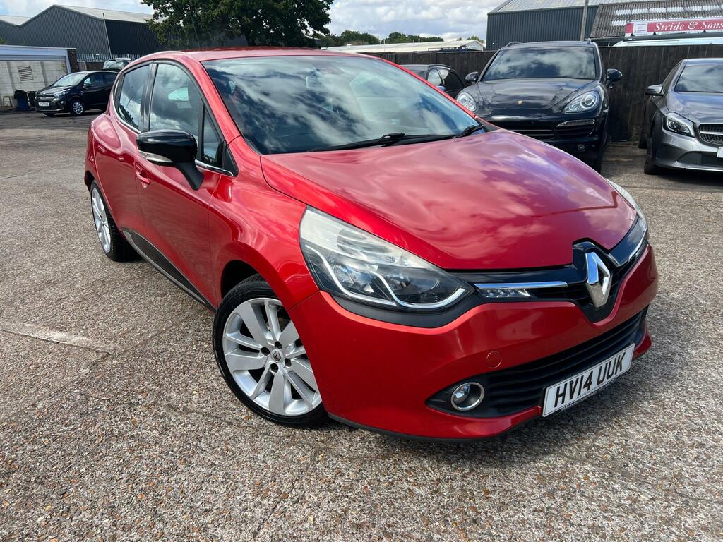 Renault Clio 0.9 Tce Dynamique S Medianav Euro 5 Ss Red