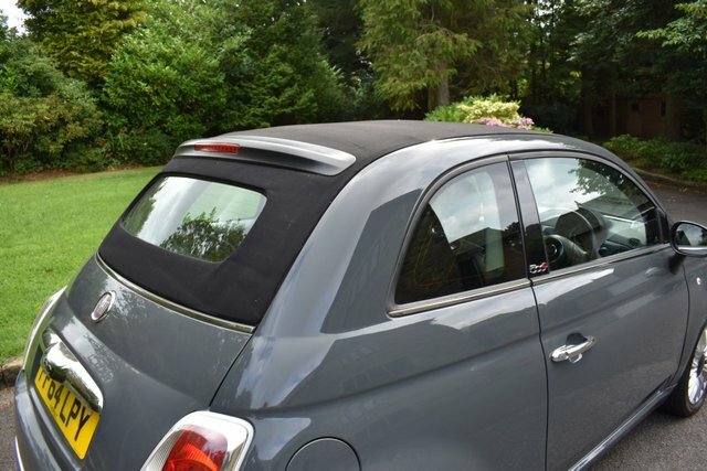 Fiat 500C 1.2 Lounge 69 Blue #43