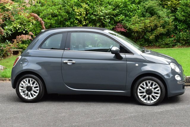 Fiat 500C 1.2 Lounge 69 Blue #40