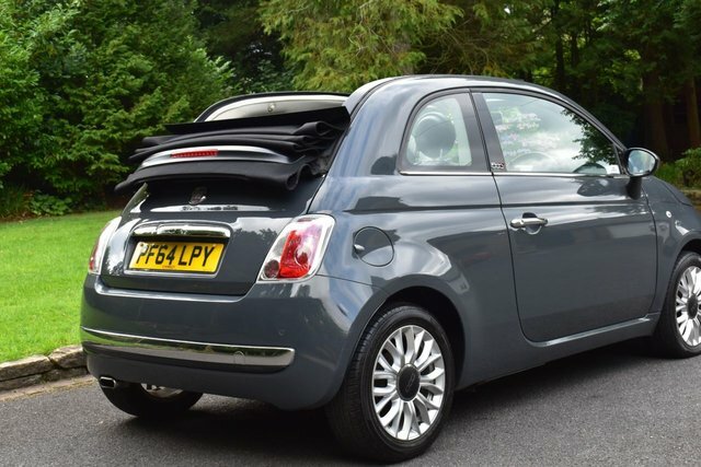 Fiat 500C 1.2 Lounge 69 Blue #24