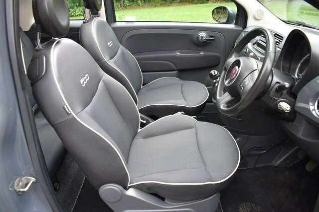 Fiat 500C 0.9 Twinair Lounge Convertible E Grey #6