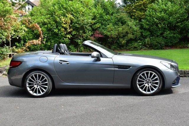 Mercedes-Benz SLC 2.0 Slc200 Amg Line Convertible G-troni Grey #2