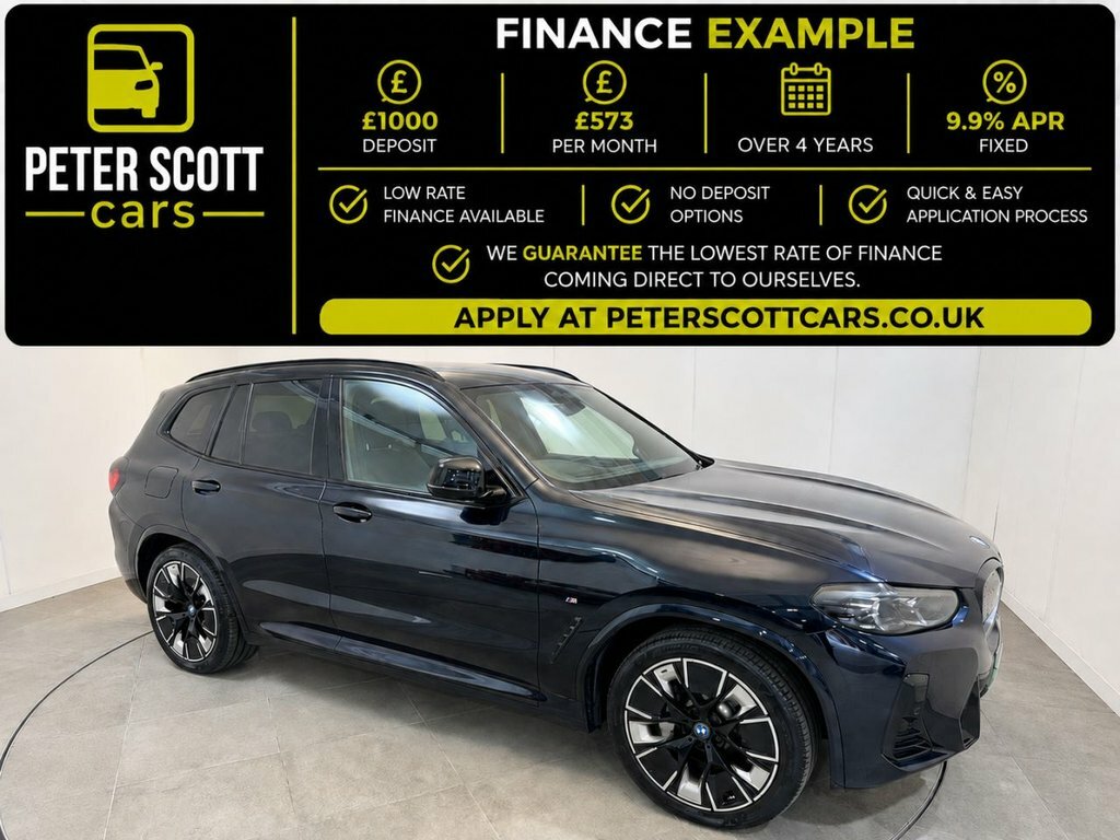 BMW iX3 Suv Black #3