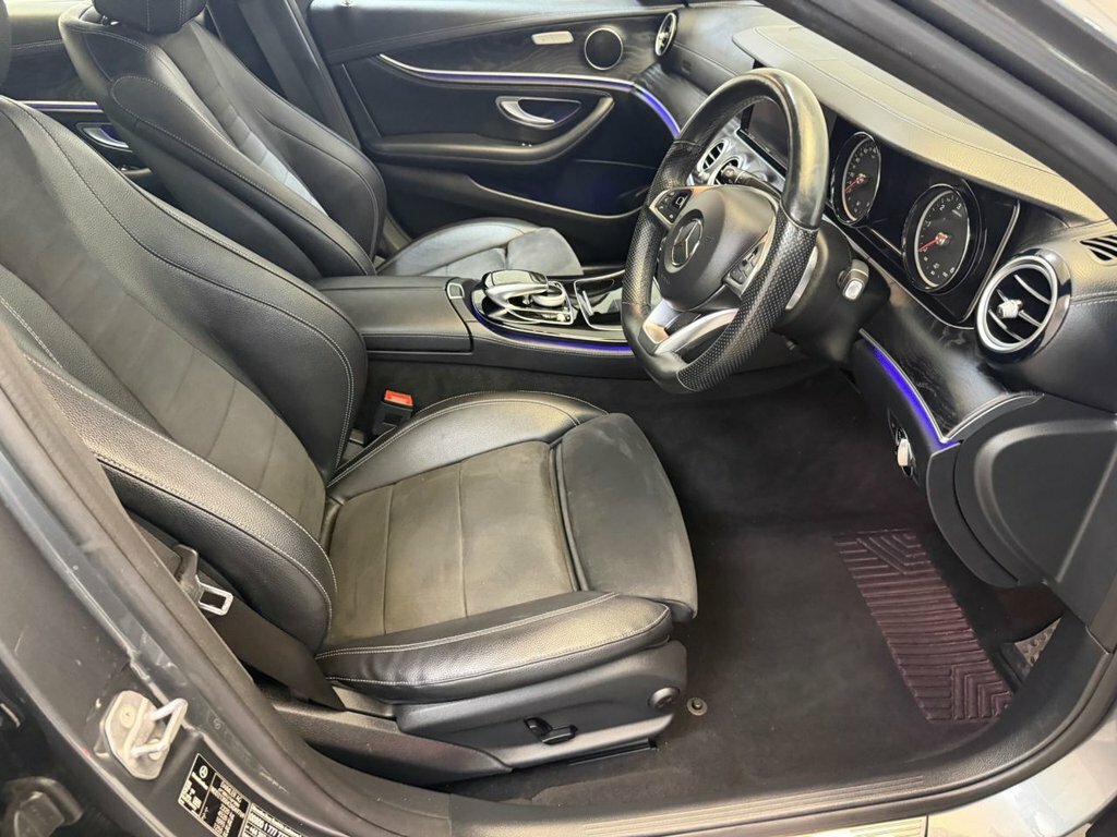 Mercedes-Benz E Class 2.0 E220d Amg Line Saloon G-tronic Eur Black #11