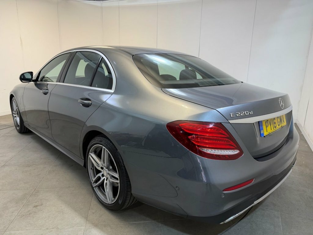 Mercedes-Benz E Class 2.0 E220d Amg Line Saloon G-tronic Eur Black #44