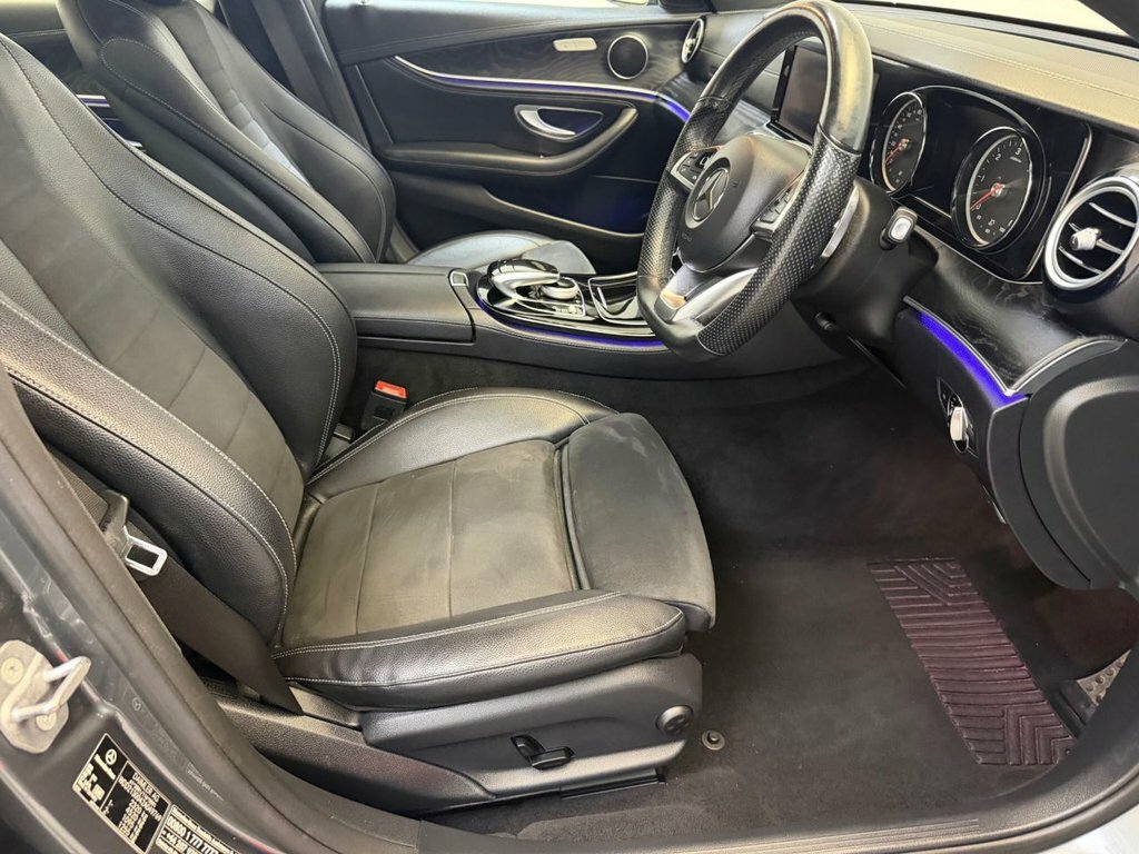 Mercedes-Benz E Class 2.0 E220d Amg Line Saloon G-tronic Eur Black #33