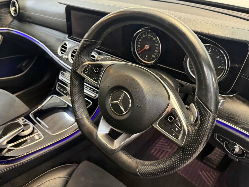 Mercedes-Benz E Class 2.0 E220d Amg Line Saloon G-tronic Eur Black #18