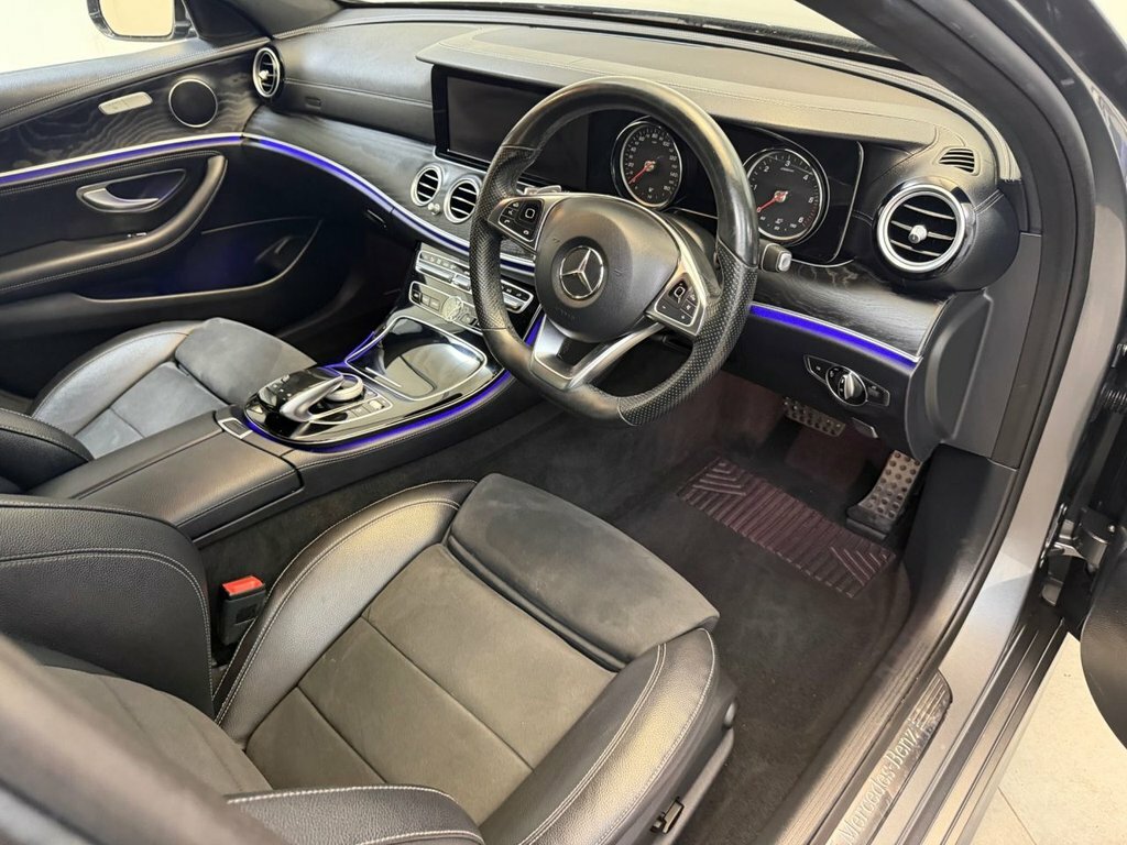 Mercedes-Benz E Class 2.0 E220d Amg Line Saloon G-tronic Eur Black #12