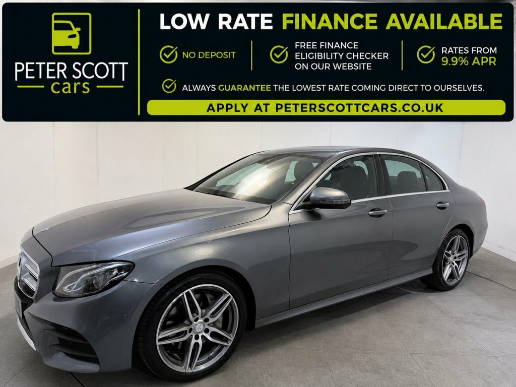 Mercedes-Benz E Class 2.0 E220d Amg Line Saloon G-tronic Eur Black #7