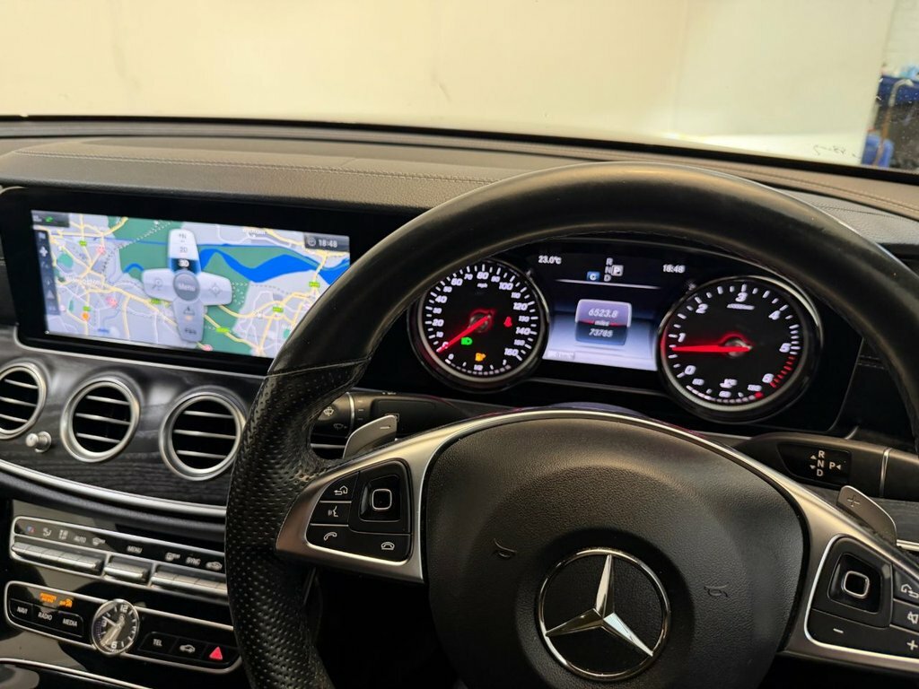 Mercedes-Benz E Class 2.0 E220d Amg Line Saloon G-tronic Eur Black #15
