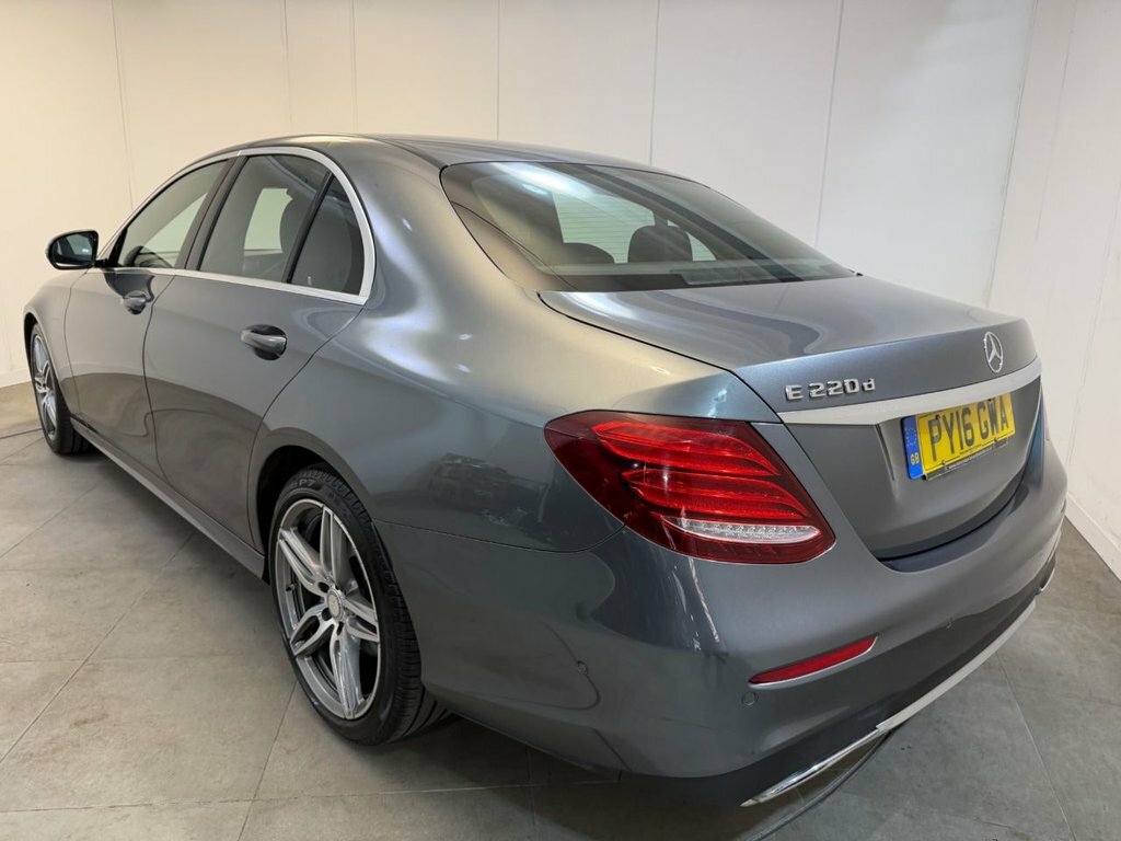 Mercedes-Benz E Class 2.0 E220d Amg Line Saloon G-tronic Eur Black #8