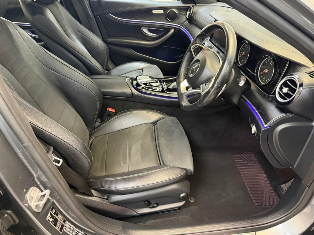 Mercedes-Benz E Class 2.0 E220d Amg Line Saloon G-tronic Eur Black #37