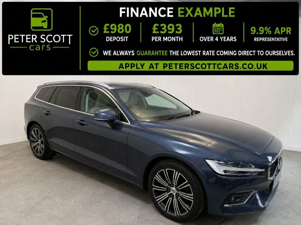 Volvo V60 2L Inscription Plus Blue #3