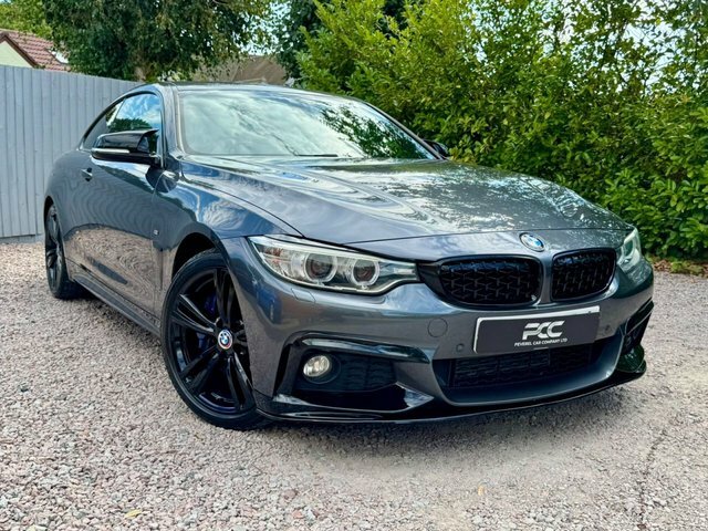 BMW 4 Series Gran Coupe 2017 3.0 430D M Sport Coupe Euro 6 HT66LBJ Grey #4