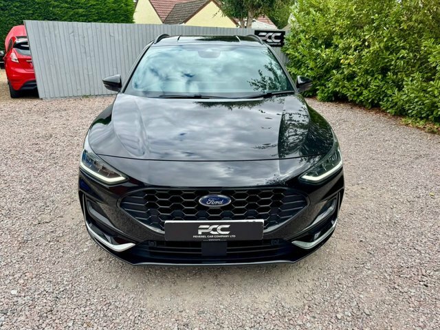 Ford Focus 2022 1.0T Ecoboost Mhev St-line Vignale Estate LV72WGK Black #5