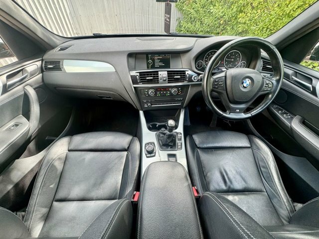 BMW X3 2014 2.0 20D Blueperformance M Sport Suv Diese Black #3