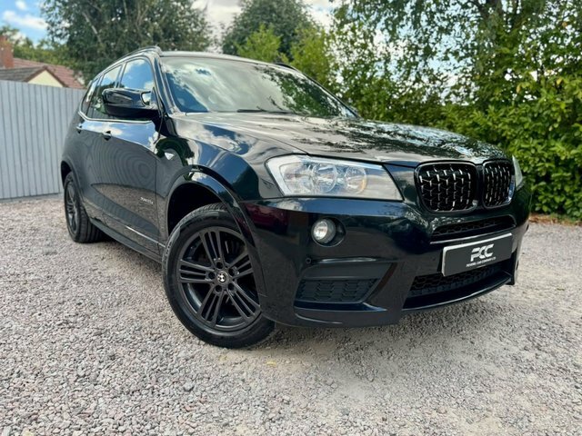 BMW X3 2014 2.0 20D Blueperformance M Sport Suv Diese Black #4