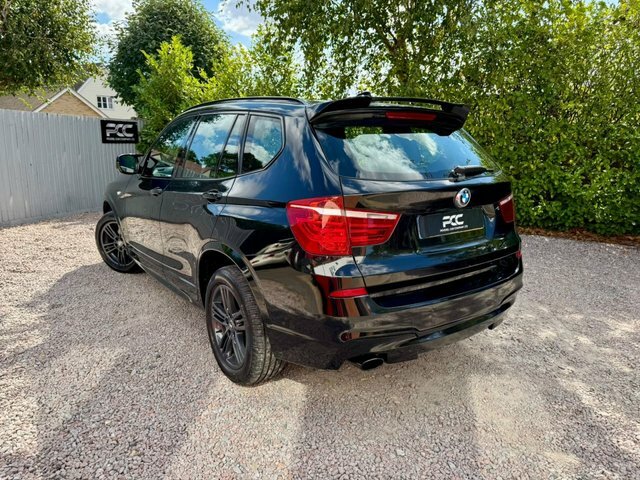 BMW X3 2014 2.0 20D Blueperformance M Sport Suv Diese Black #2