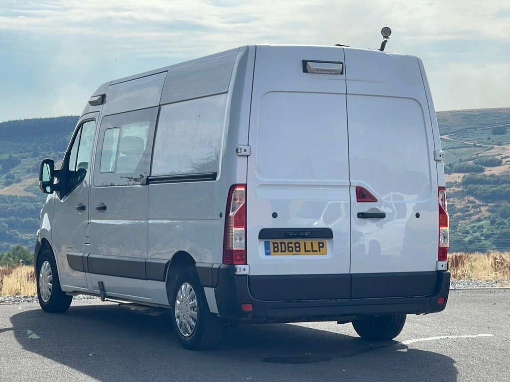 Vauxhall Movano 2018 2.3 Cdti 3500 Biturbo Chassis Cab White #15