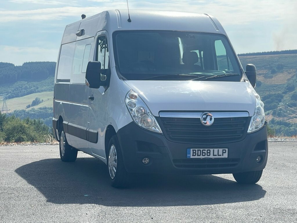 Vauxhall Movano 2018 2.3 Cdti 3500 Biturbo Chassis Cab White #24