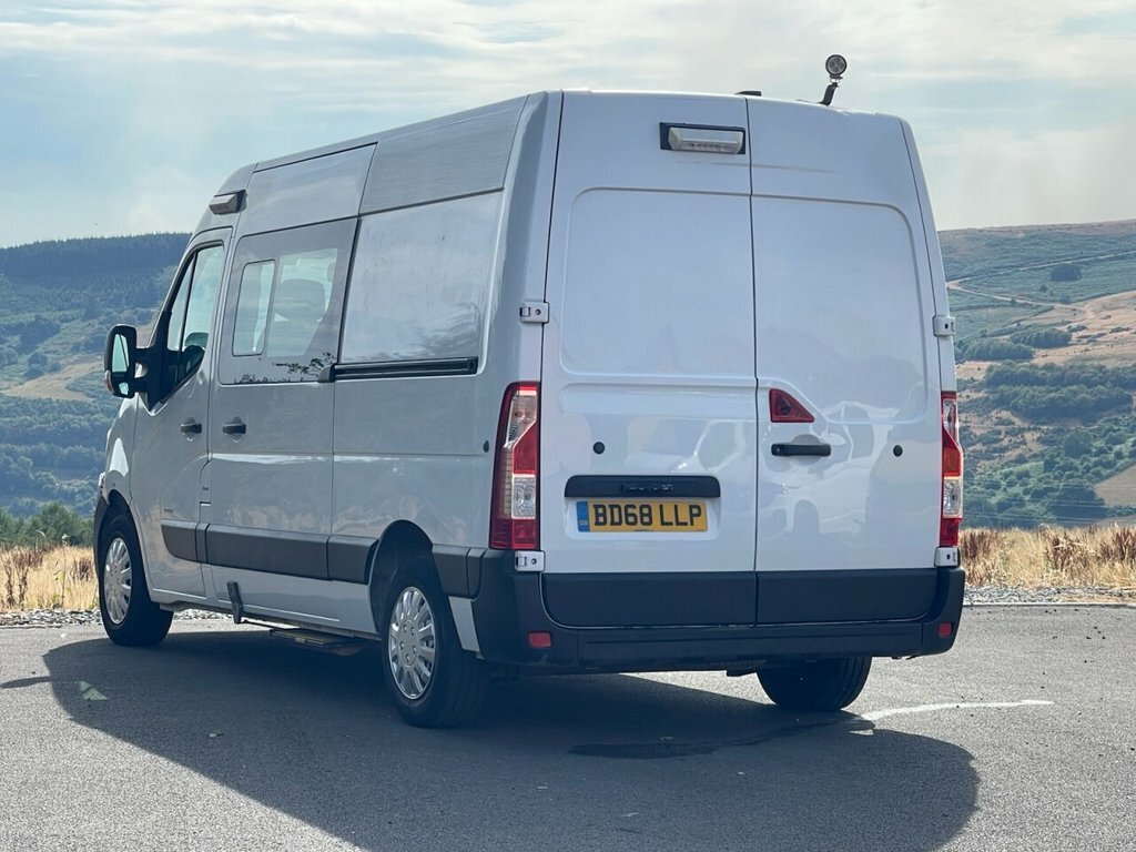 Vauxhall Movano 2018 2.3 Cdti 3500 Biturbo Chassis Cab White #16