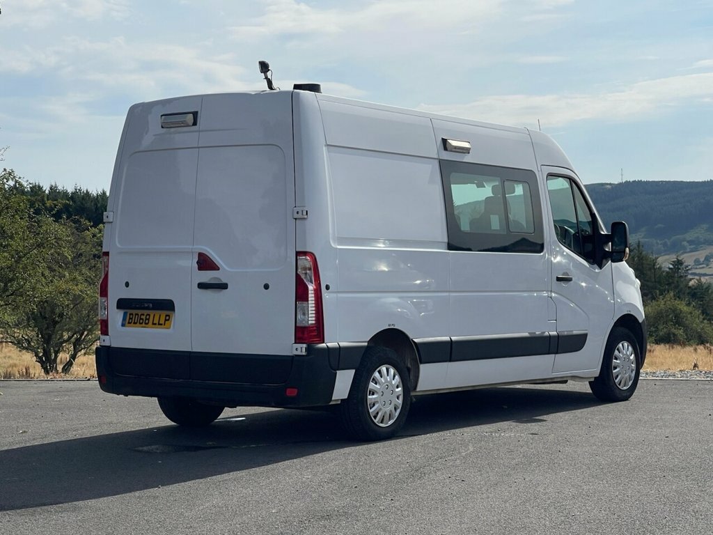 Vauxhall Movano 2018 2.3 Cdti 3500 Biturbo Chassis Cab White #18