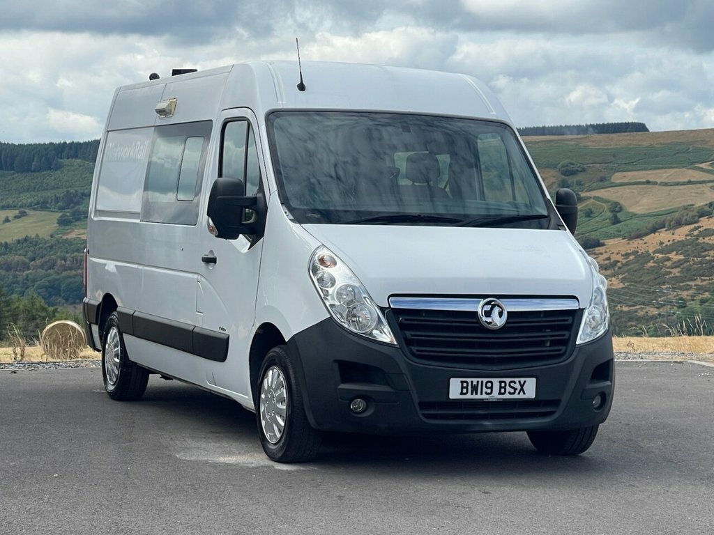 Vauxhall Movano Mpv White