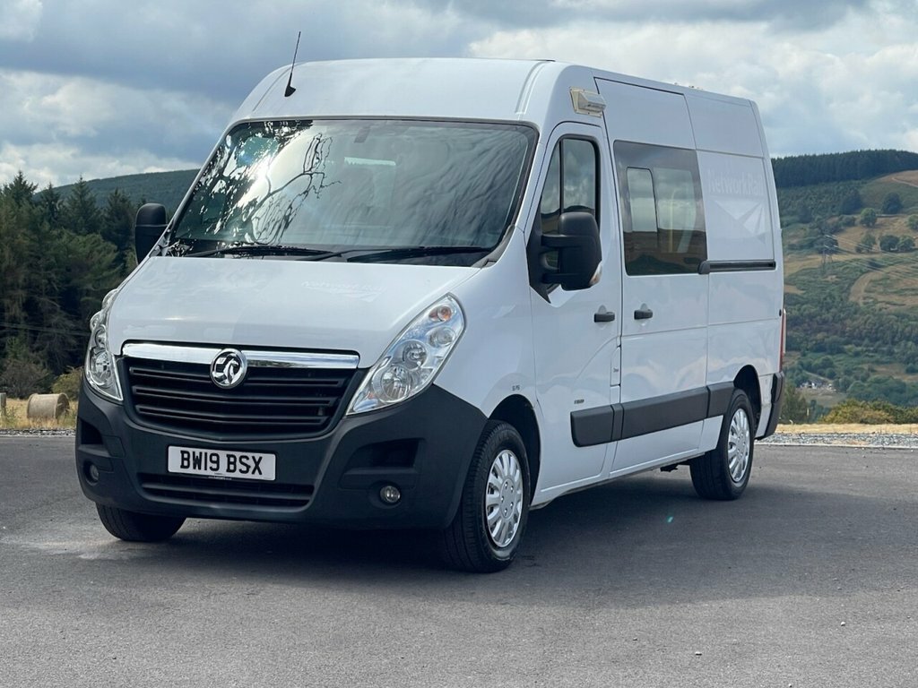 Vauxhall Movano Mpv White #5