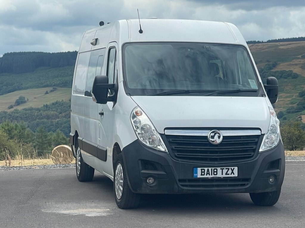 Vauxhall Movano Mpv White