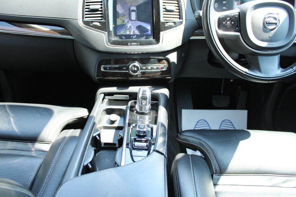 Volvo XC90 2.0H T8 Twin Engine 11.6Kwh Inscription Pro 4 YO19VWX Black #6