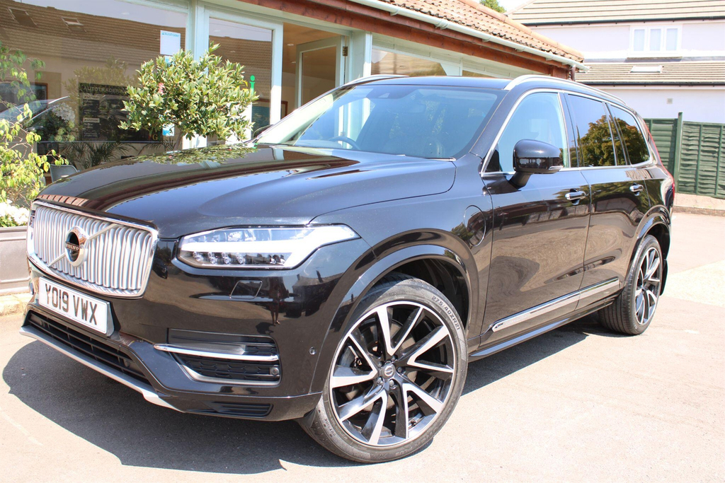 Volvo XC90 2.0H T8 Twin Engine 11.6Kwh Inscription Pro 4 YO19VWX Black #3