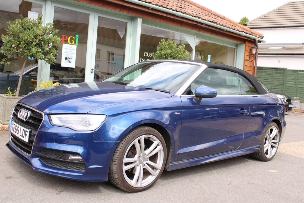 Audi Cabriolet  Black #3