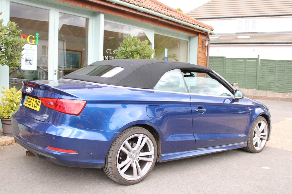 Audi Cabriolet  Black #4