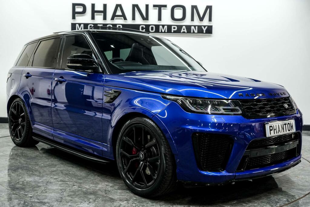 Land Rover Range Rover Sport 5.0 P575 V8 Svr 4Wd Euro 6 Ss SD69DDE Blue