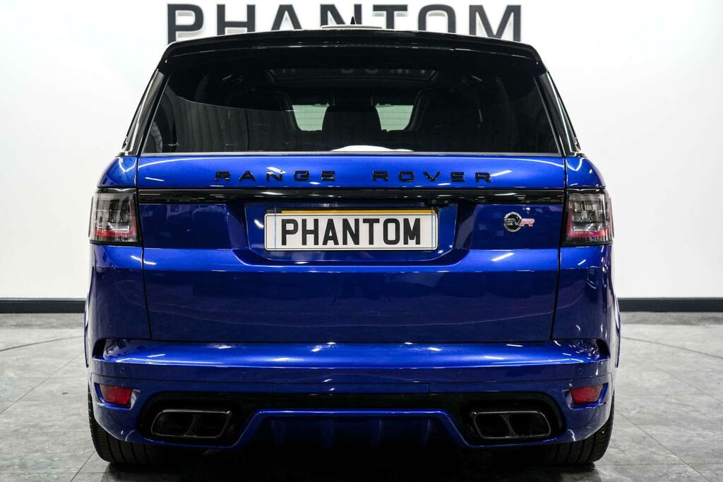 Land Rover Range Rover Sport 5.0 P575 V8 Svr 4Wd Euro 6 Ss SD69DDE Blue #4