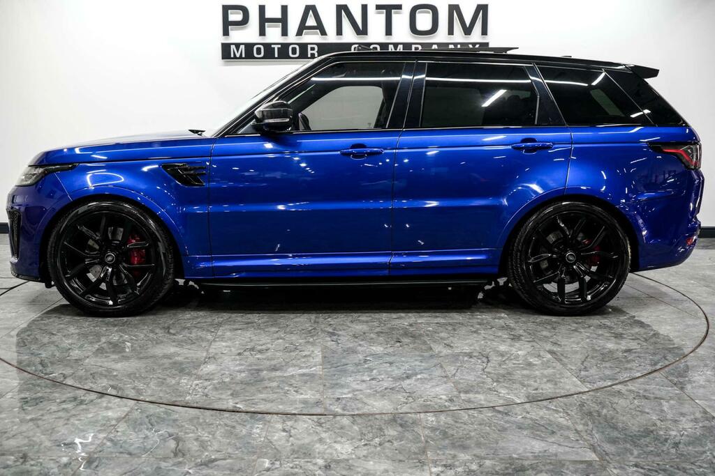 Land Rover Range Rover Sport 5.0 P575 V8 Svr 4Wd Euro 6 Ss SD69DDE Blue #3