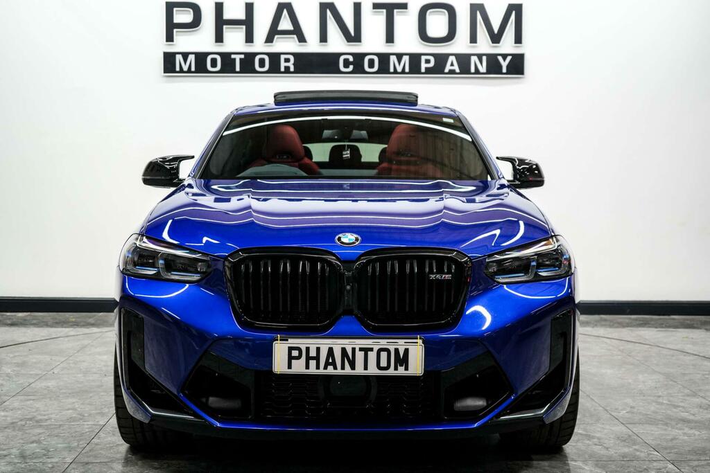 BMW X4 M Competition Blue #2