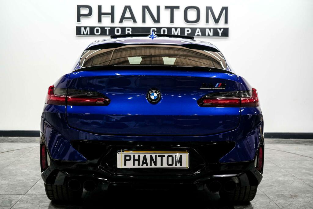 BMW X4 M Competition Blue #4