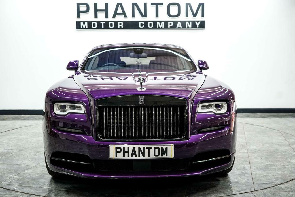 Rolls-Royce Wraith Black Badge Purple #2