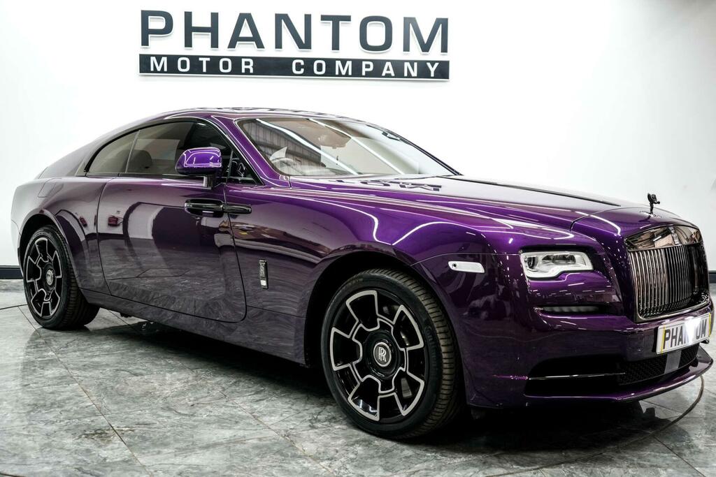 Rolls-Royce Wraith Black Badge Purple