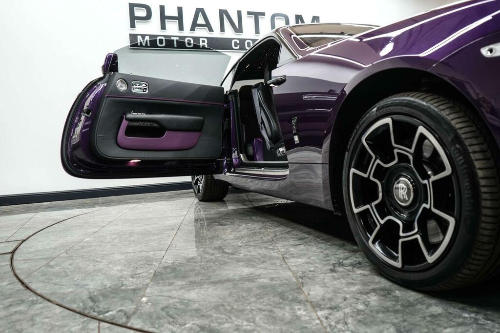 Rolls-Royce Wraith Black Badge Purple #6