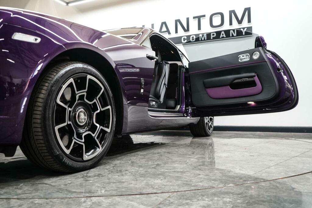 Rolls-Royce Wraith Black Badge Purple #5