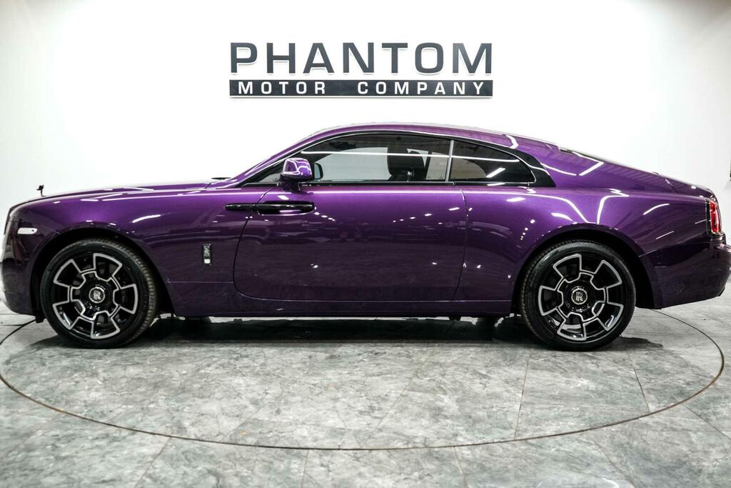 Rolls-Royce Wraith Black Badge Purple #3