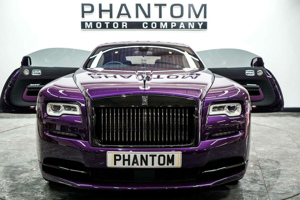 Rolls-Royce Wraith Black Badge Purple #4