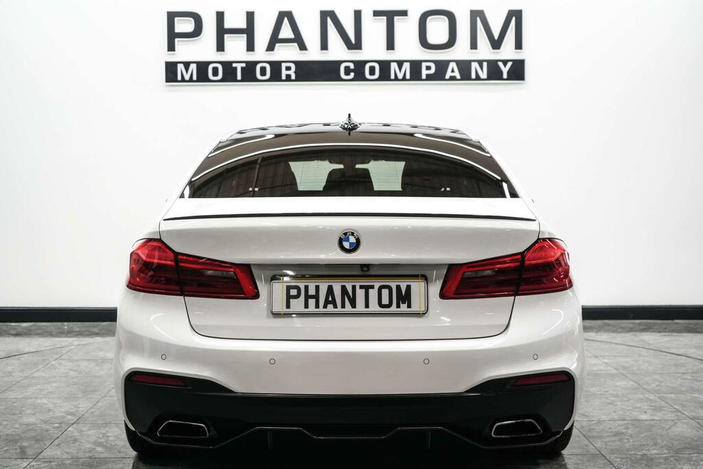 BMW 5 Series M Sport White #4