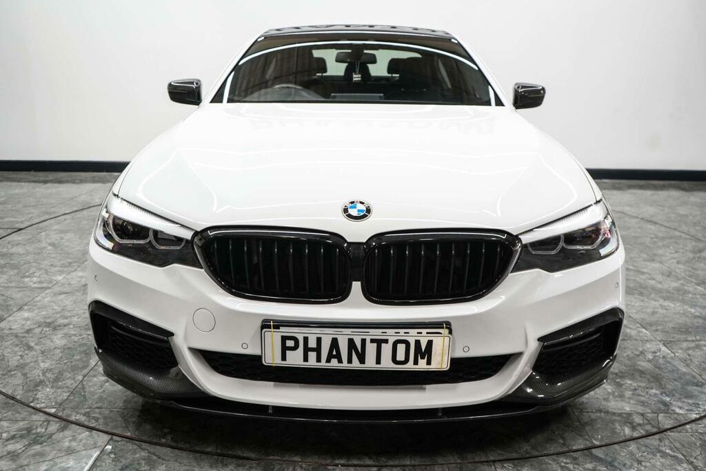 BMW 5 Series M Sport White #5