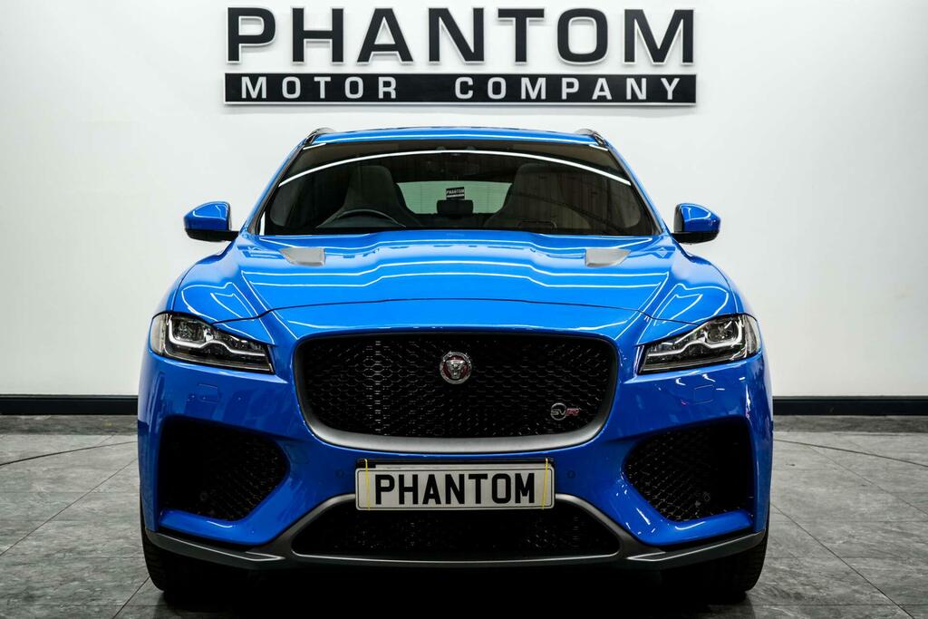 Jaguar F-Pace Svr Blue #2